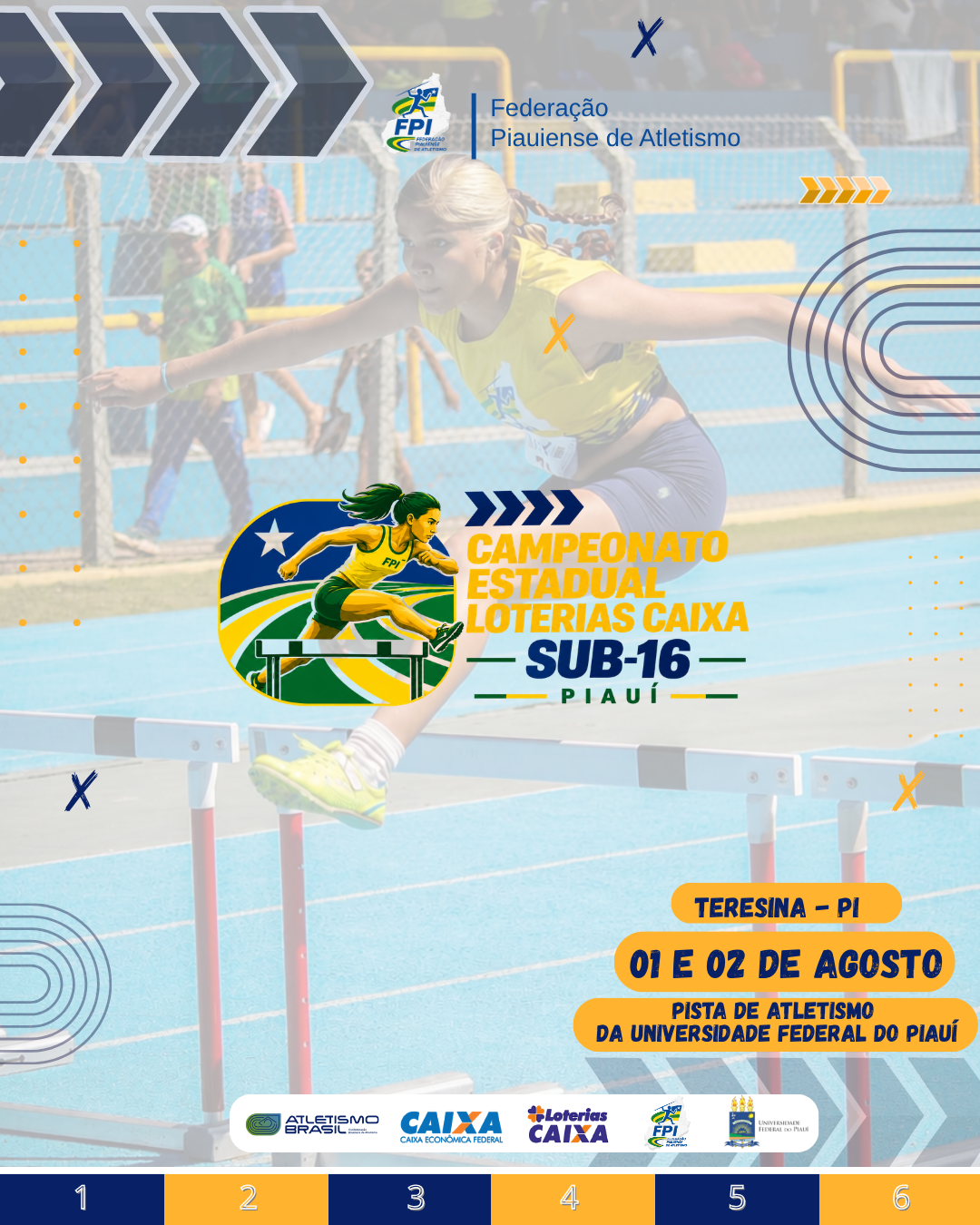 Campeonato  Estadual Loterias Caixa de Atletismo SUB-16