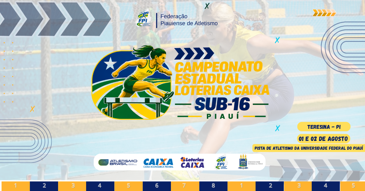 Campeonato Estadual Loterias Caixa de Atletismo  SUB-16