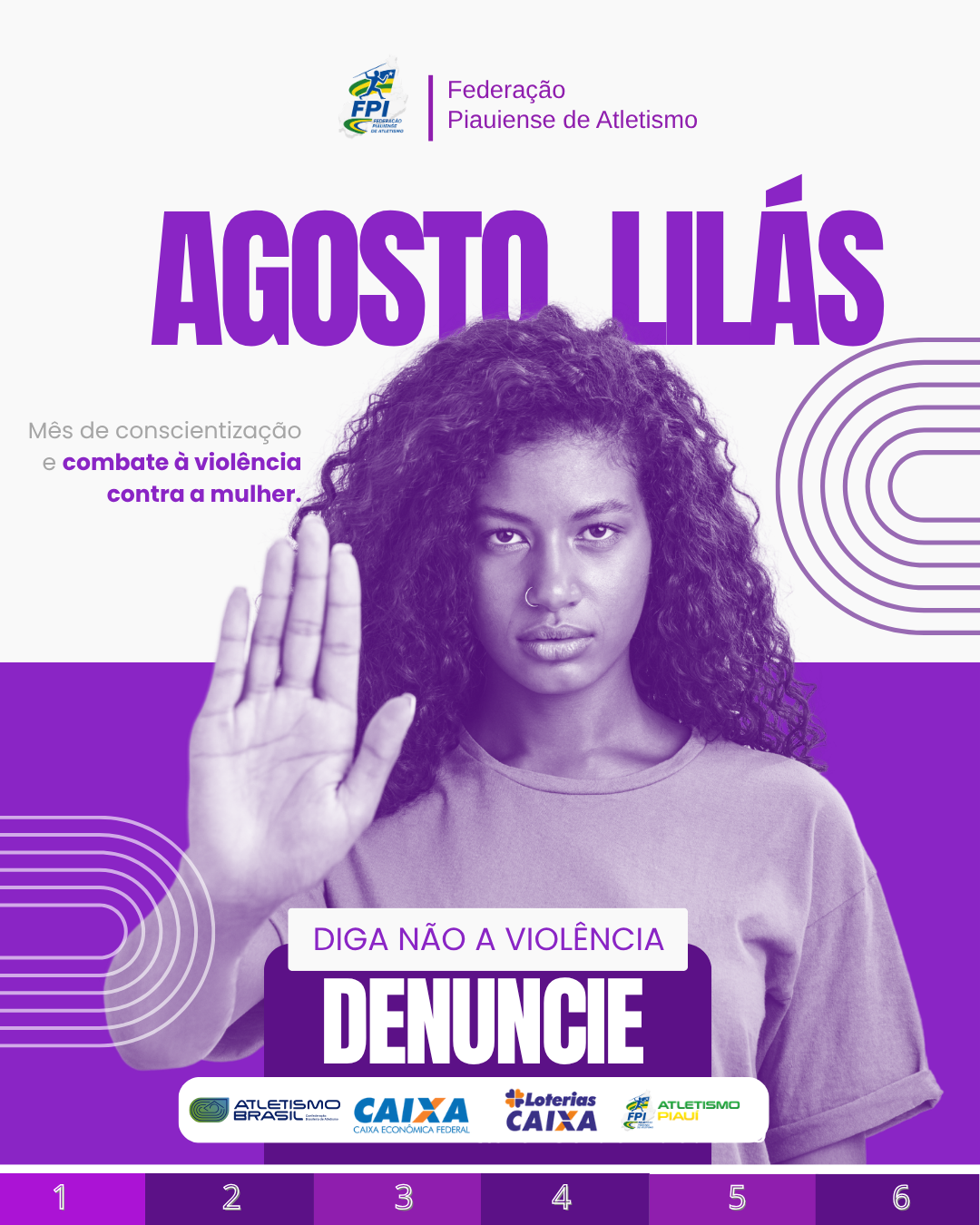 Agosto Lilás